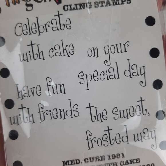 ART Gone Wild Cling Stamps Scrapbook - Picture 6 of 6